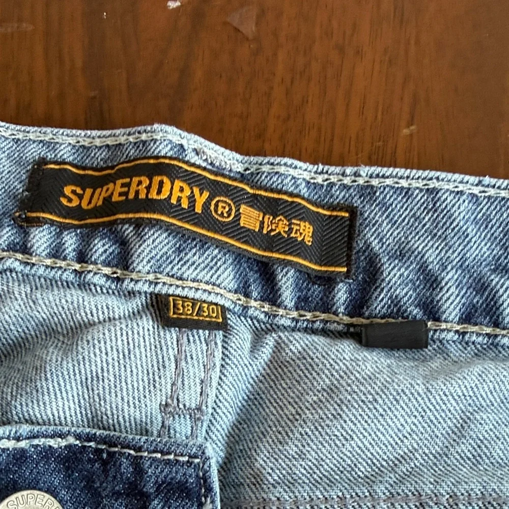 Superdry - Classic Blue Denim Jeans - men 38/30 - Picture 4 of 8
